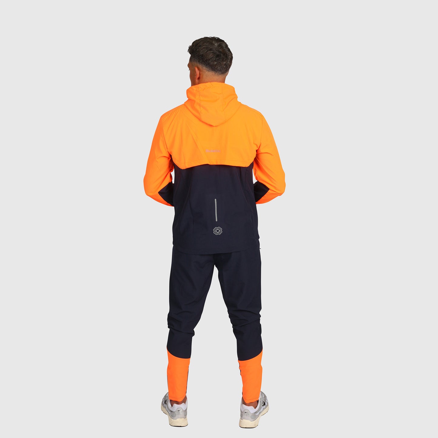 Tech Tracksuit- Navy & Orange