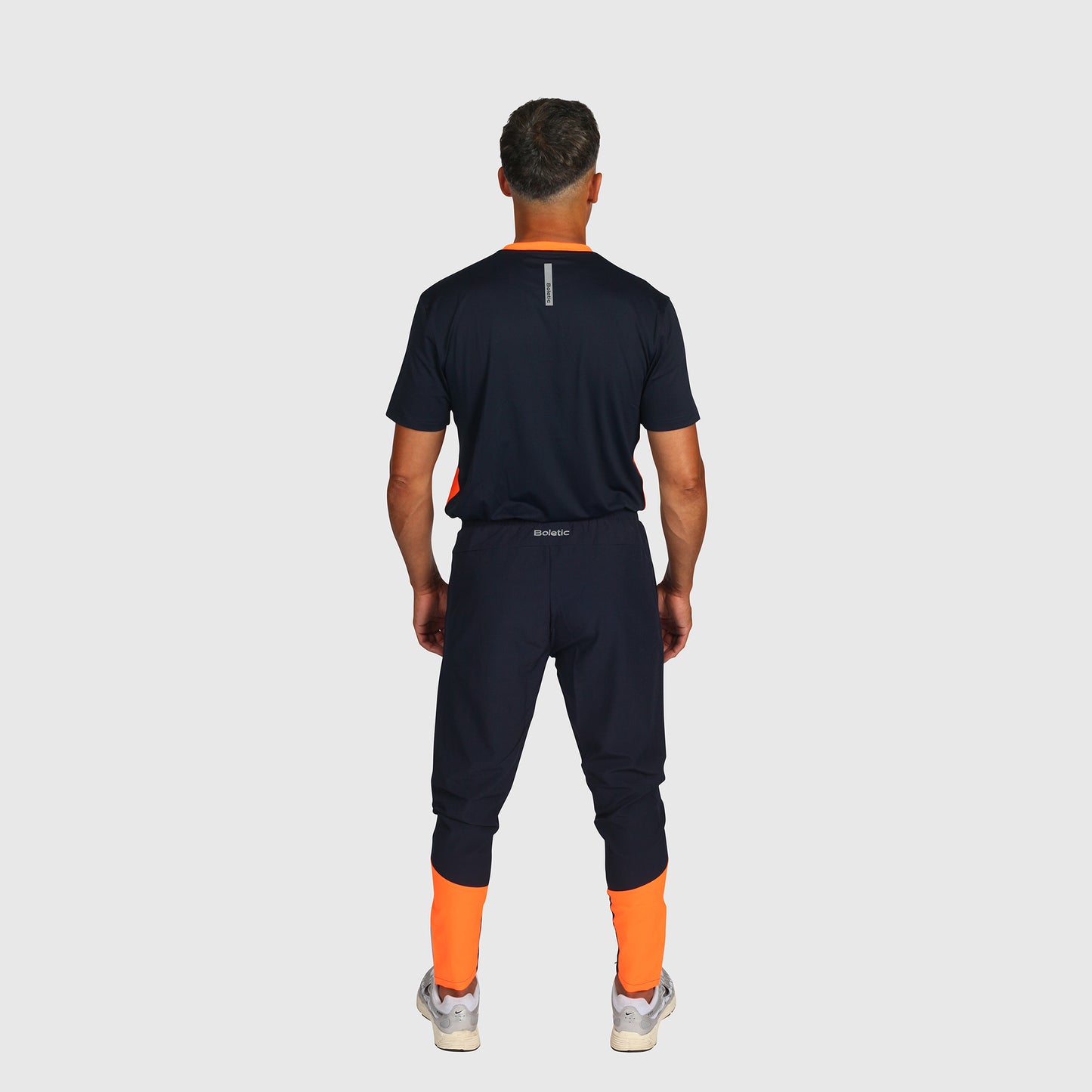 Tech Tracksuit- Navy & Orange