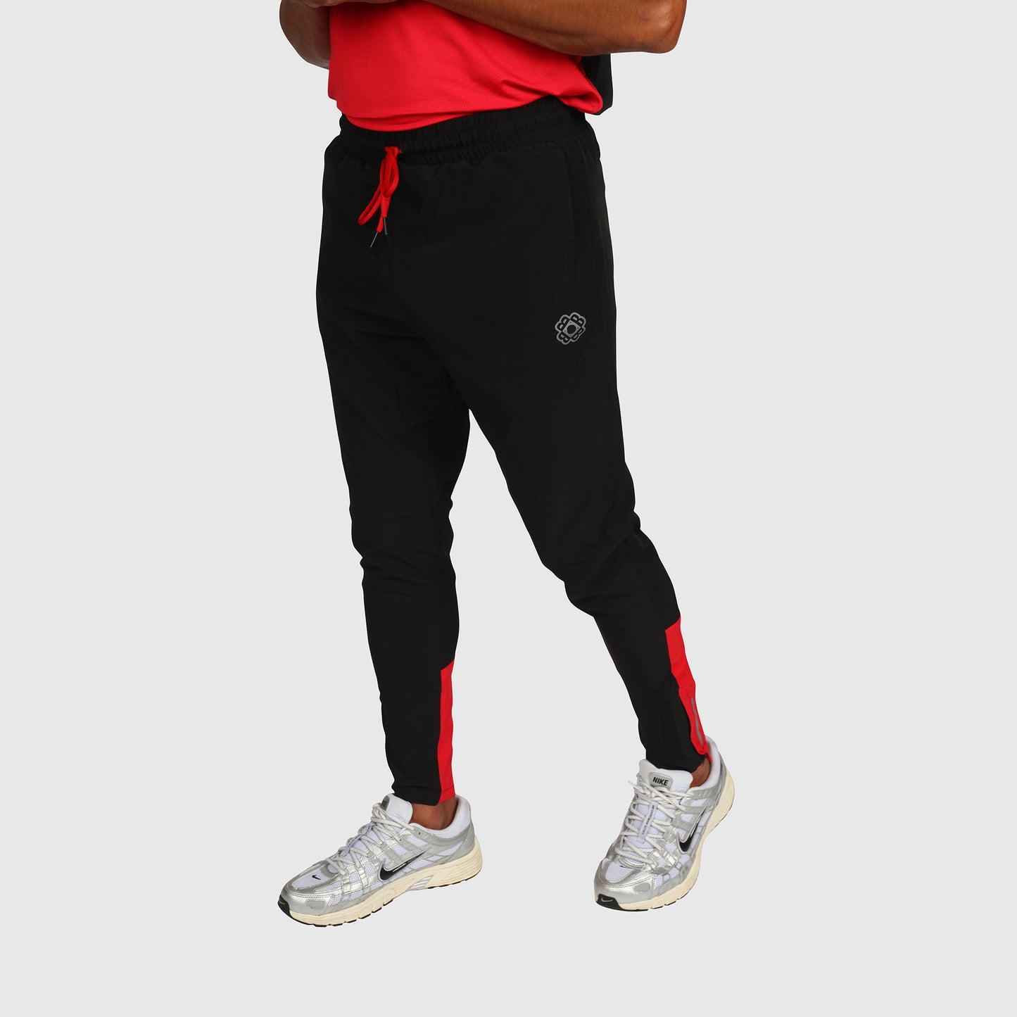 Tech Tracksuit-Black & Red
