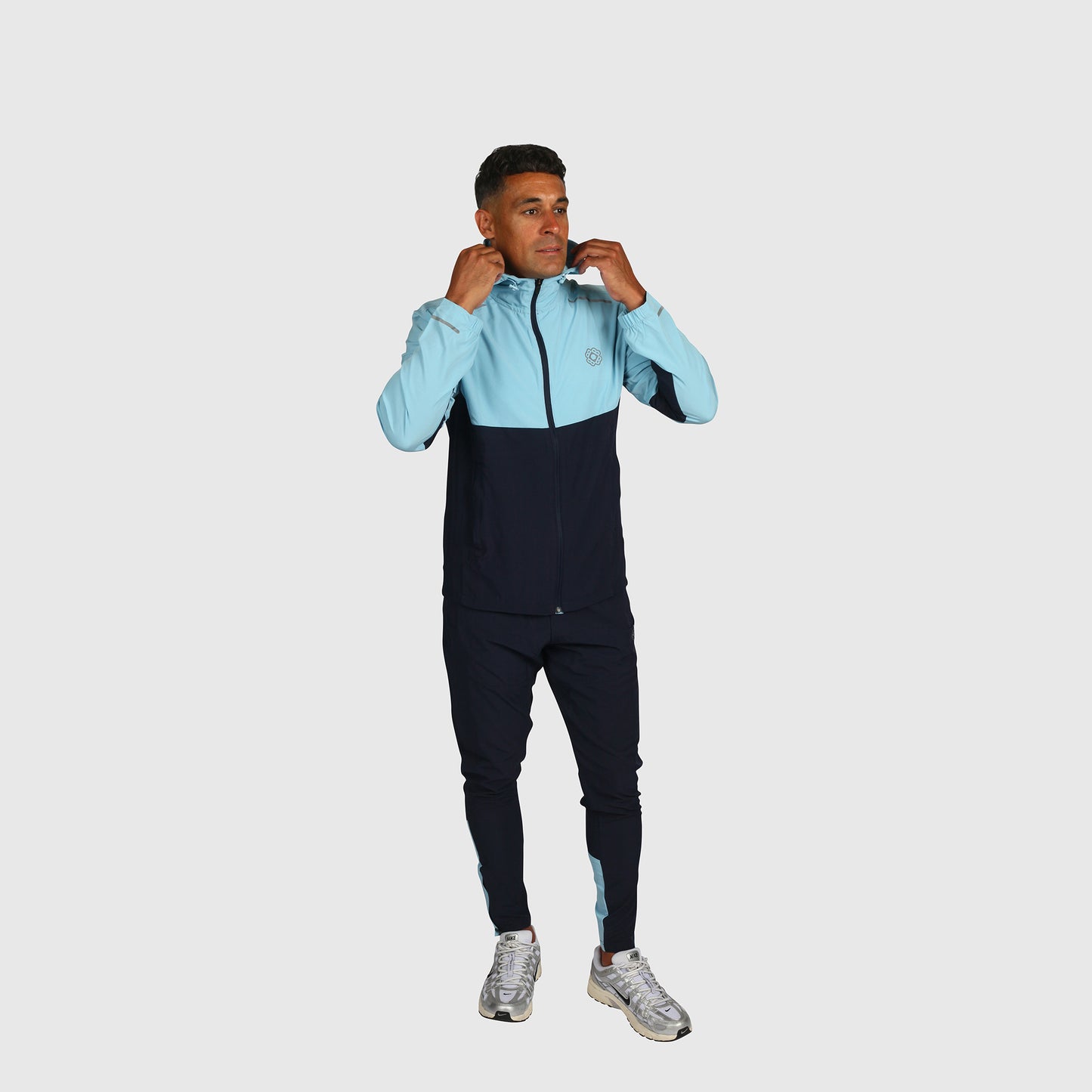 Tech Pants- Navy & Light Blue
