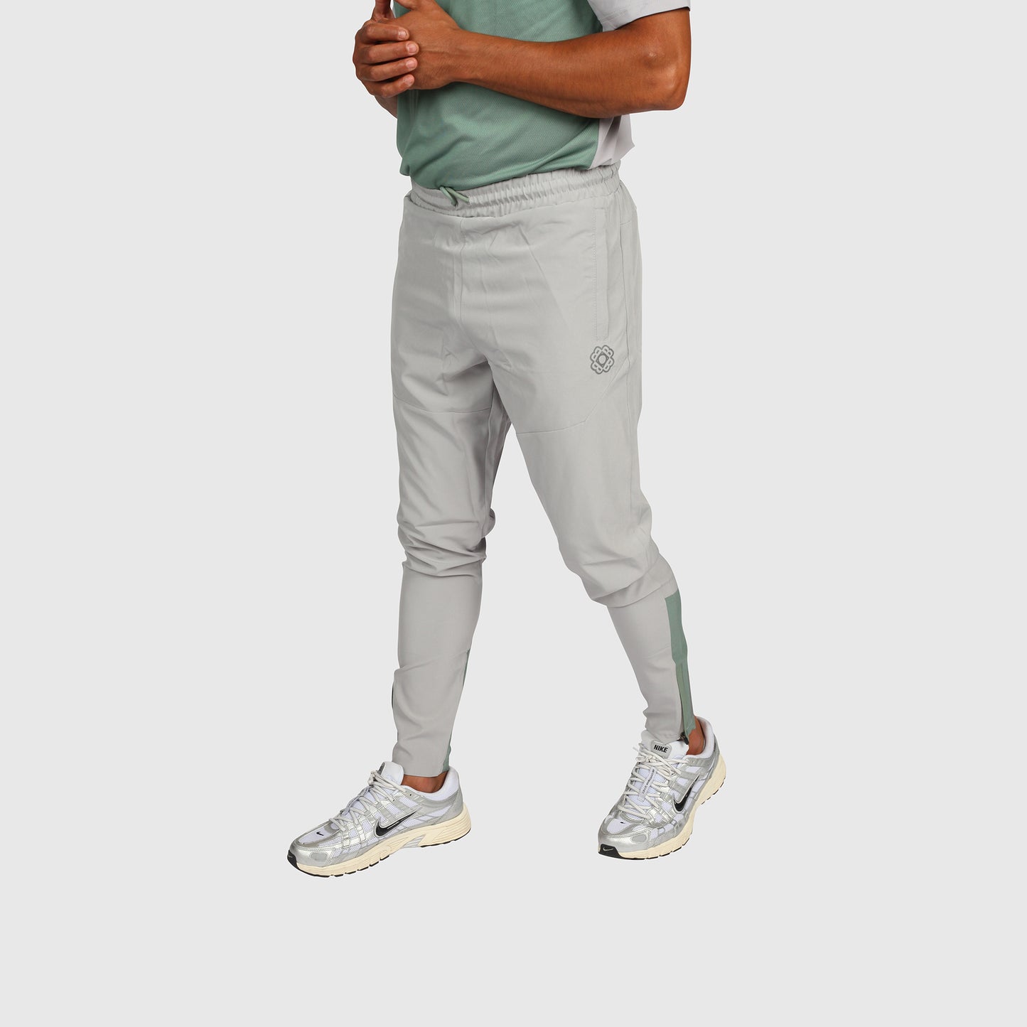 Tech Pants- Grey & Teel