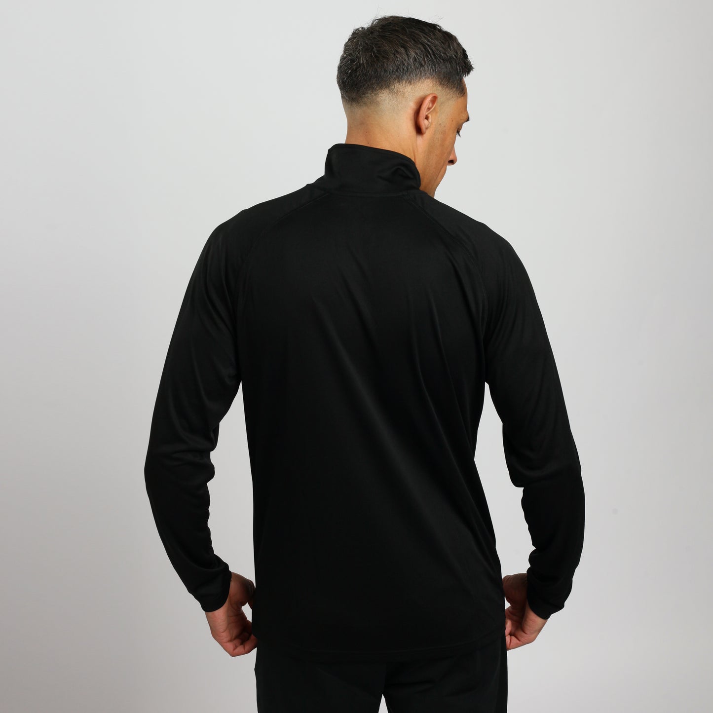 Men's Zukon Aerolite Quarter 1/4 Zip - Black