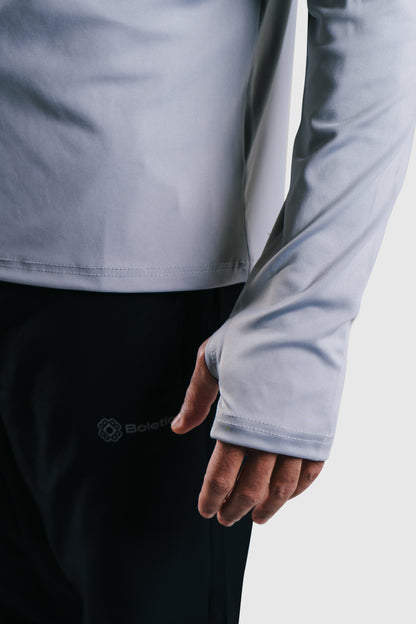 Men's Zukon Performance  Quarter 1/4 Zip- Grey