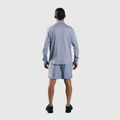 Men's Zukon Performance  Quarter 1/4 Zip- Grey