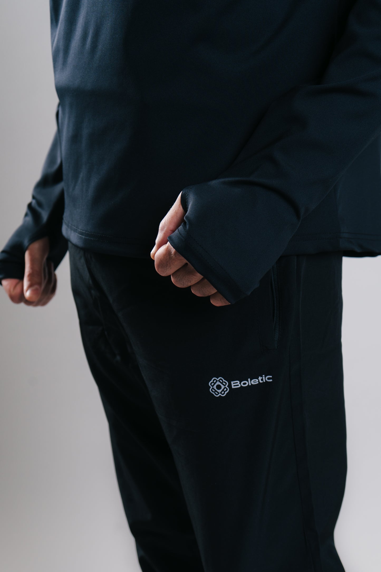 Men's Zukon Performance Quarter 1/4 Zip - Black