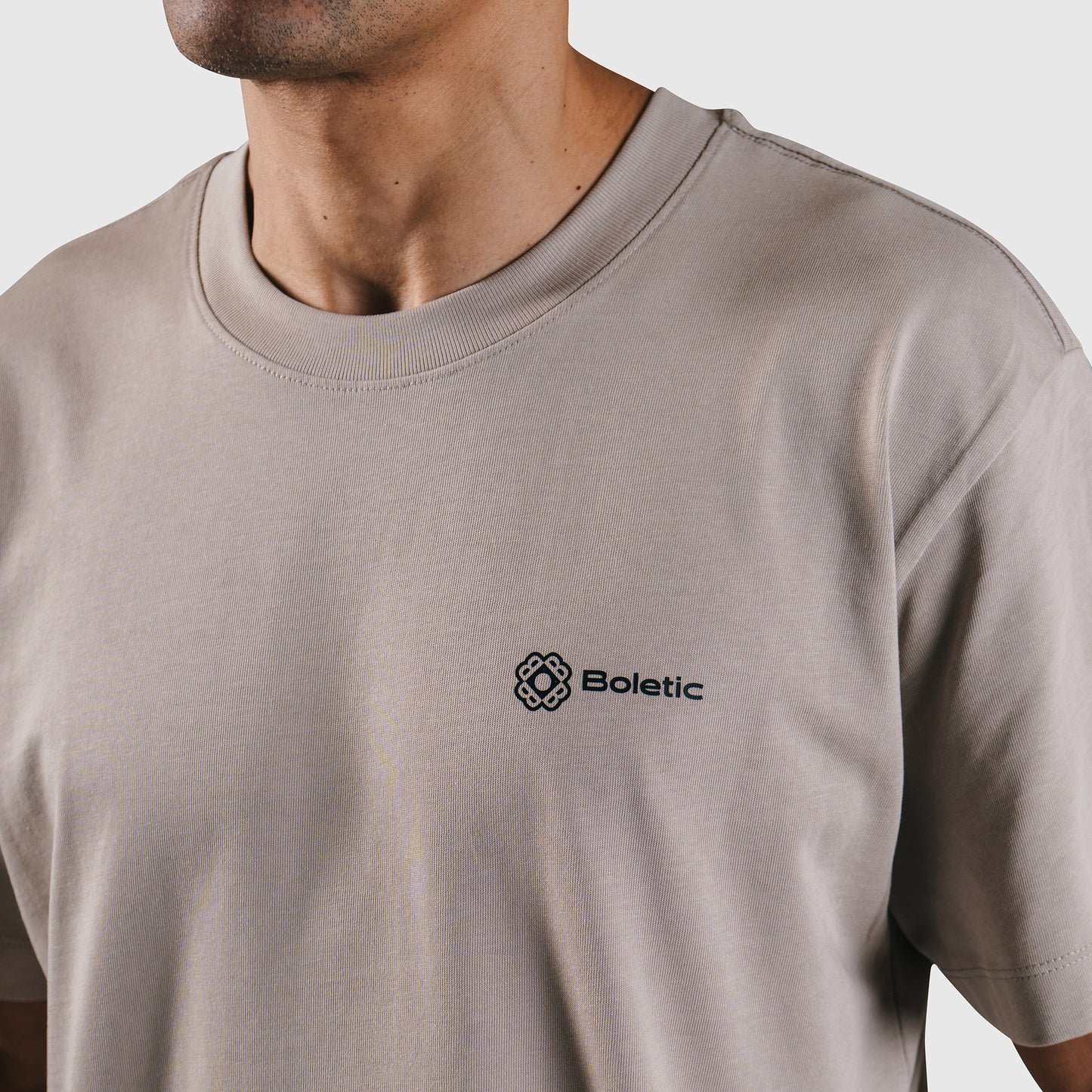 Men's Dene Chill Day T Shirt- Stone