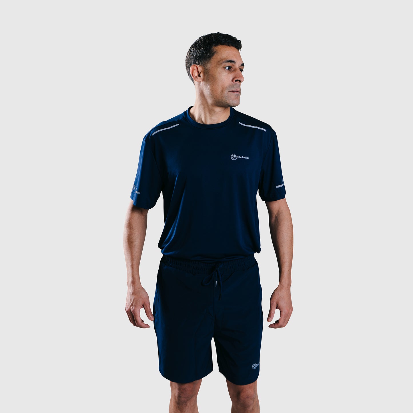 Hit Performance Technical T Shirt- Navy Blue