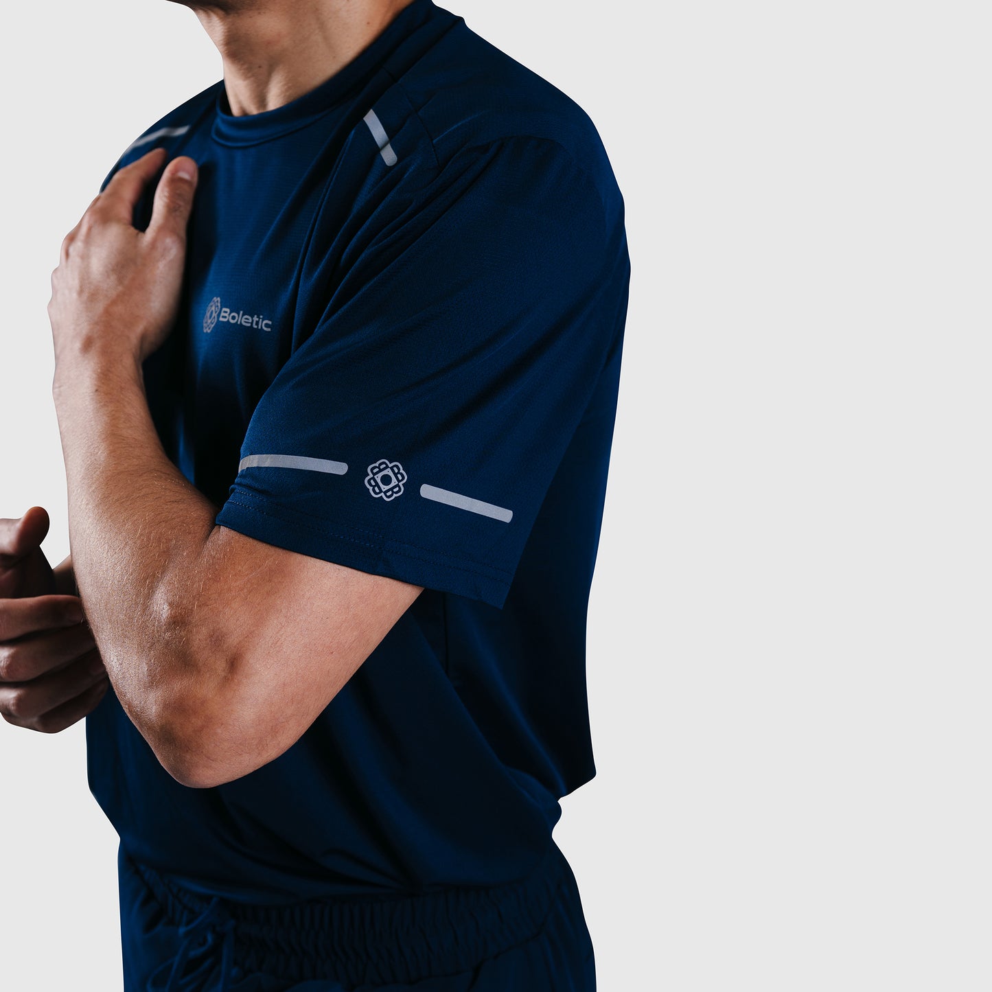 Hit Performance Technical T Shirt- Navy Blue