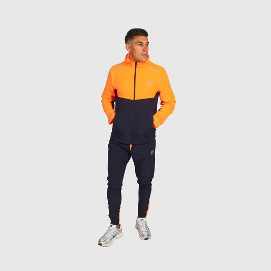 Tech Pants- Navy & Orange