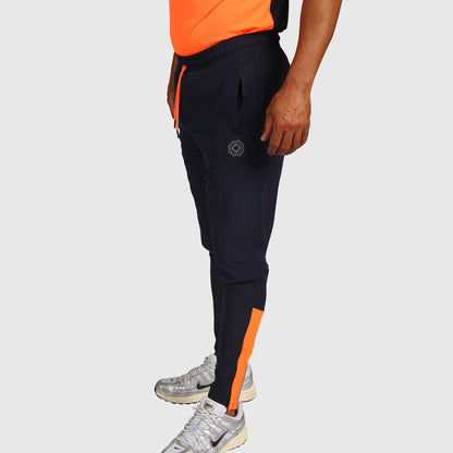 Tech Tracksuit- Navy & Orange