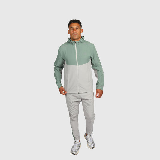 Tech Pants- Grey & Teel